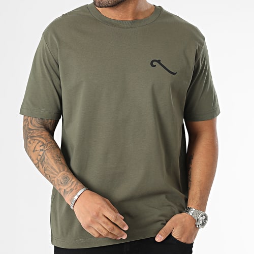 Tee Shirt Oversize Large LPNJF 2 Vert Kaki Noir
