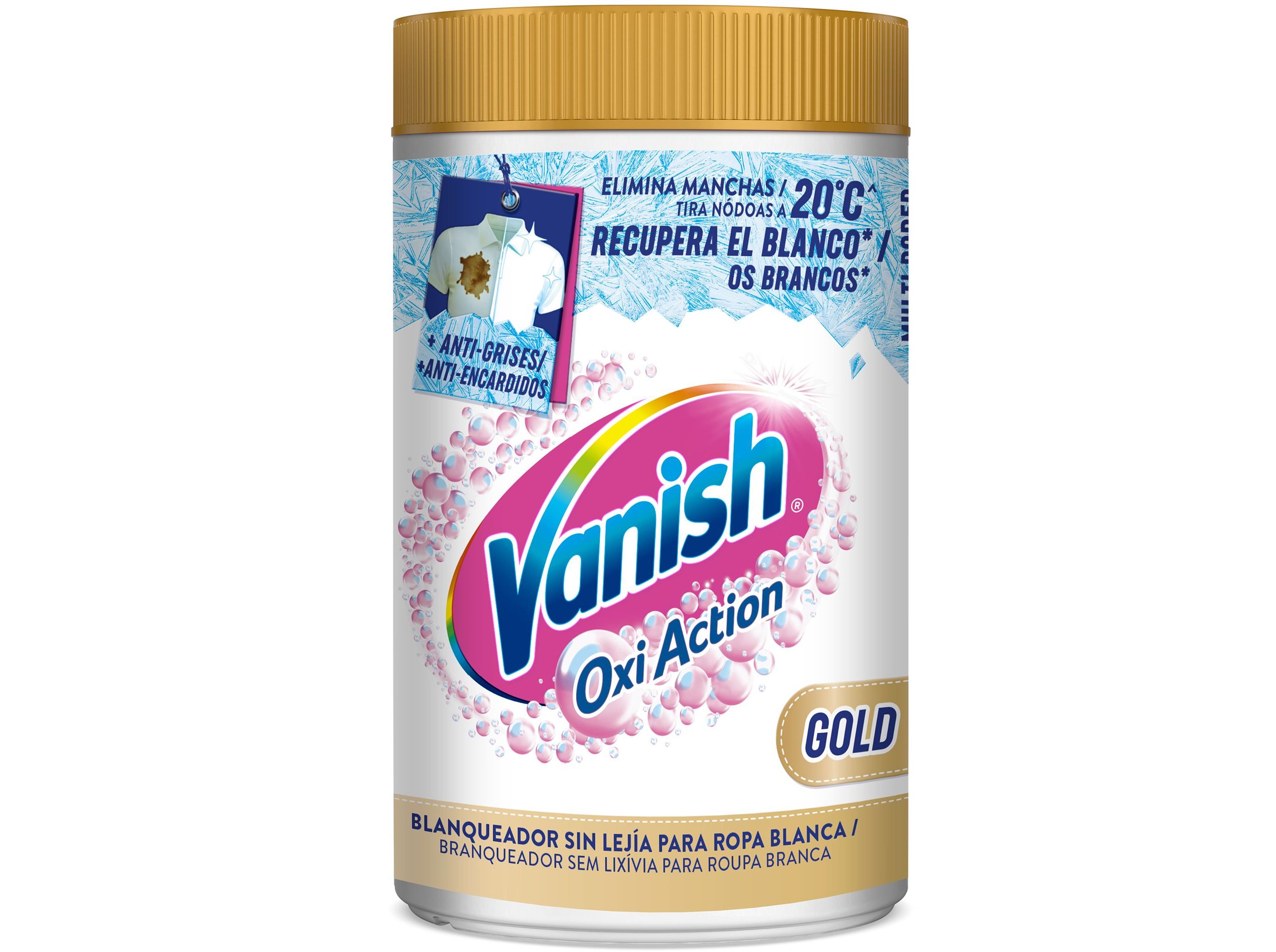 ADITIVO TIRA NÓDOAS VANISH BRANCO PÓ 1.45KG
