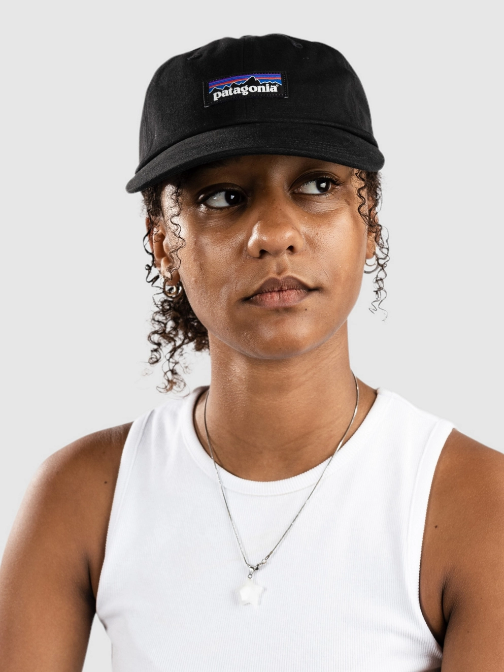 Patagonia P-6 Label Trad Cap black