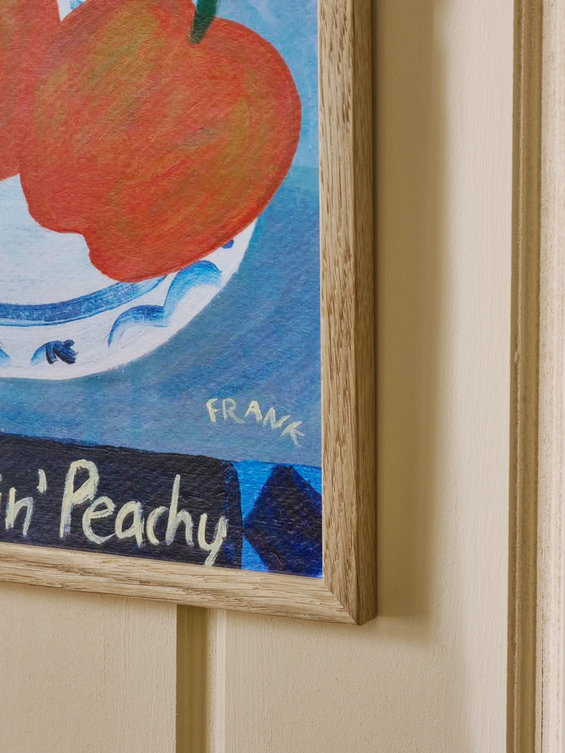 Artist Collection Frankie Thorp Peachy Wanddecoratie