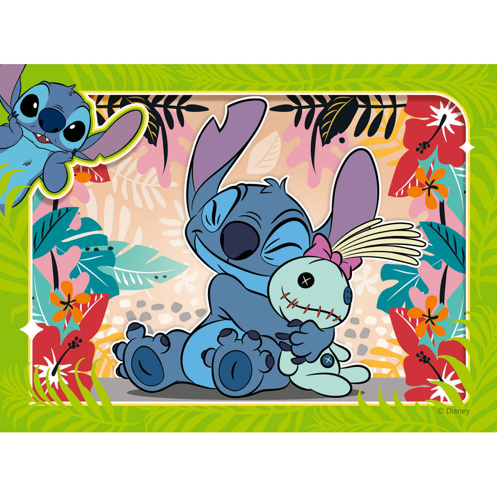 Ravensburger puzzel Disney Stitch - 12 + 16 + 20 + 24 stukjes
