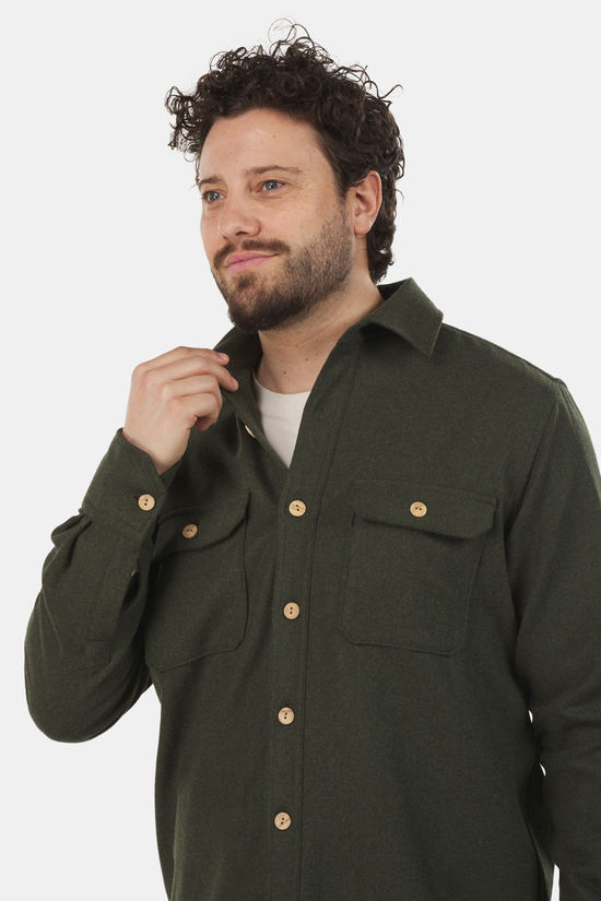 Buitenmens Buitenmens Flannel Melton Shirt