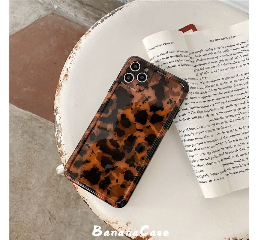 Muniepolis - Luipaardprint telefoonhoesje - iPhone 7 Plus / 8 Plus / X / XR / XS / XS Max / 11 / 11 Pro / 11 Pro Max / 12 / 12 Pro / 12 Pro Max / 13 / 13 Pro / 13 Pro Max / 14 / 14 Plus / 14 Pro / 14 Pro Max