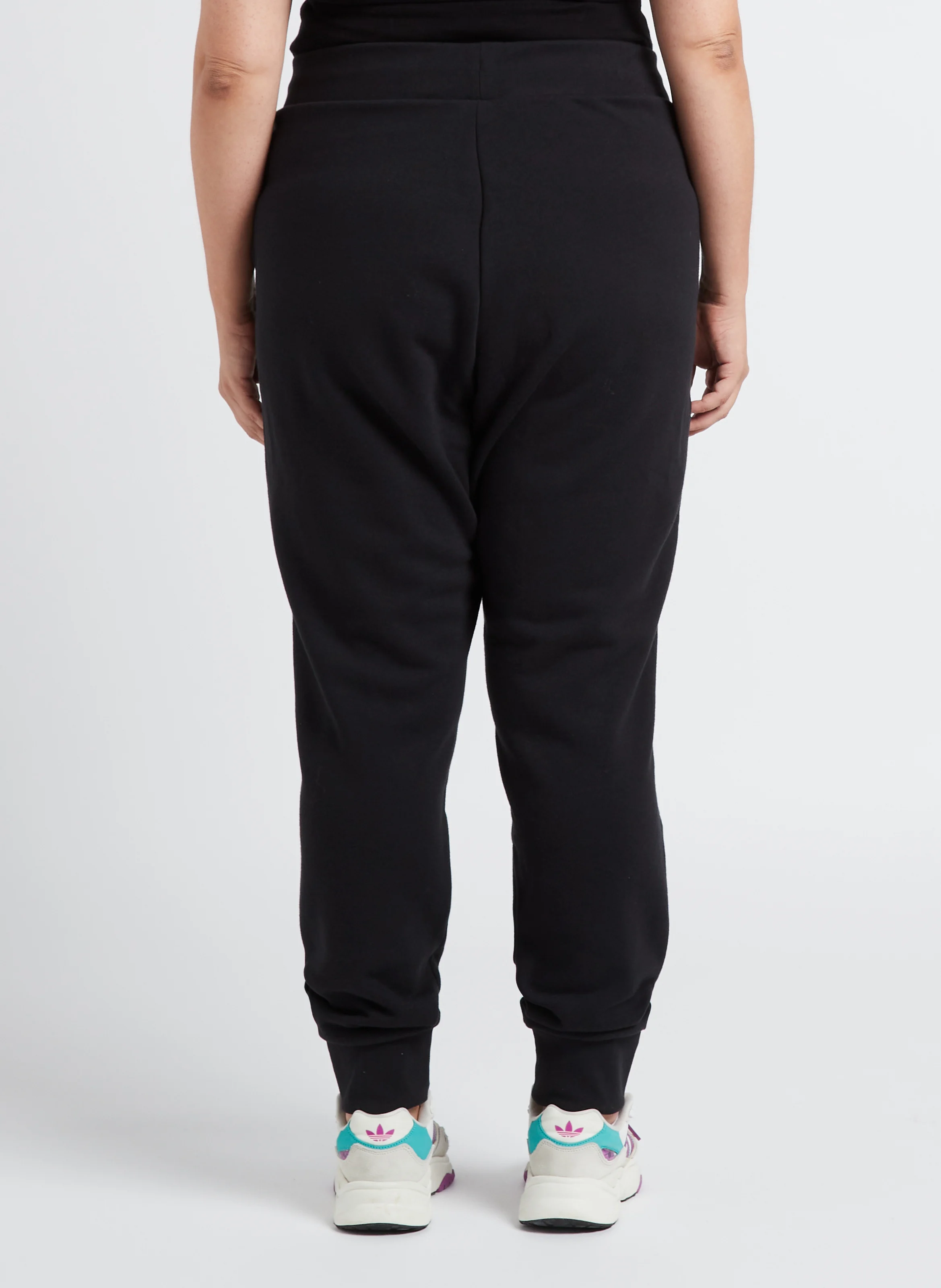 Jogging slim-fit en coton | Noir