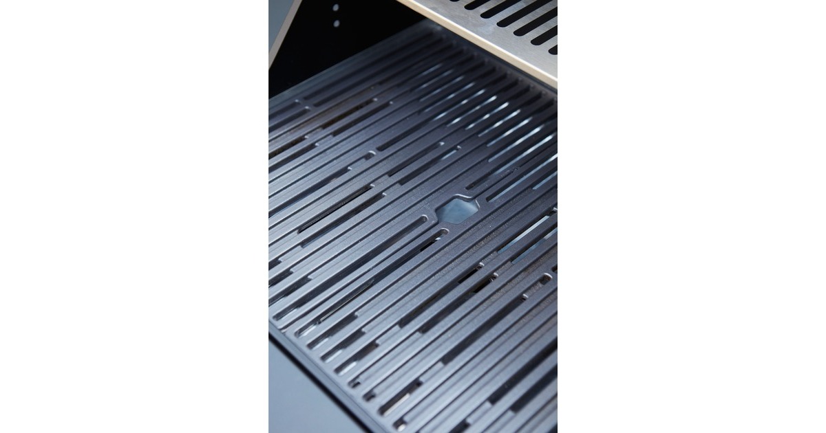 BarbecookE-Luca elektrische barbecue met inklapbare zijtafels  (Zwart)