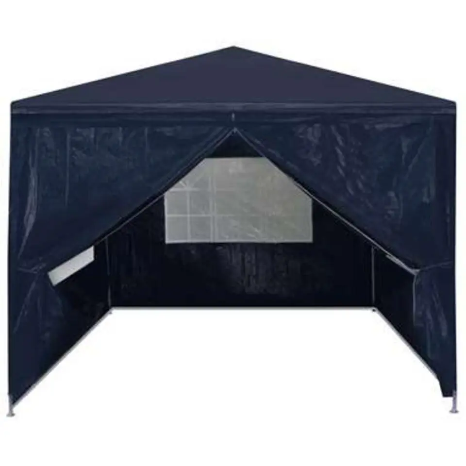 VIDAXL Partytent 3x3 m blauw