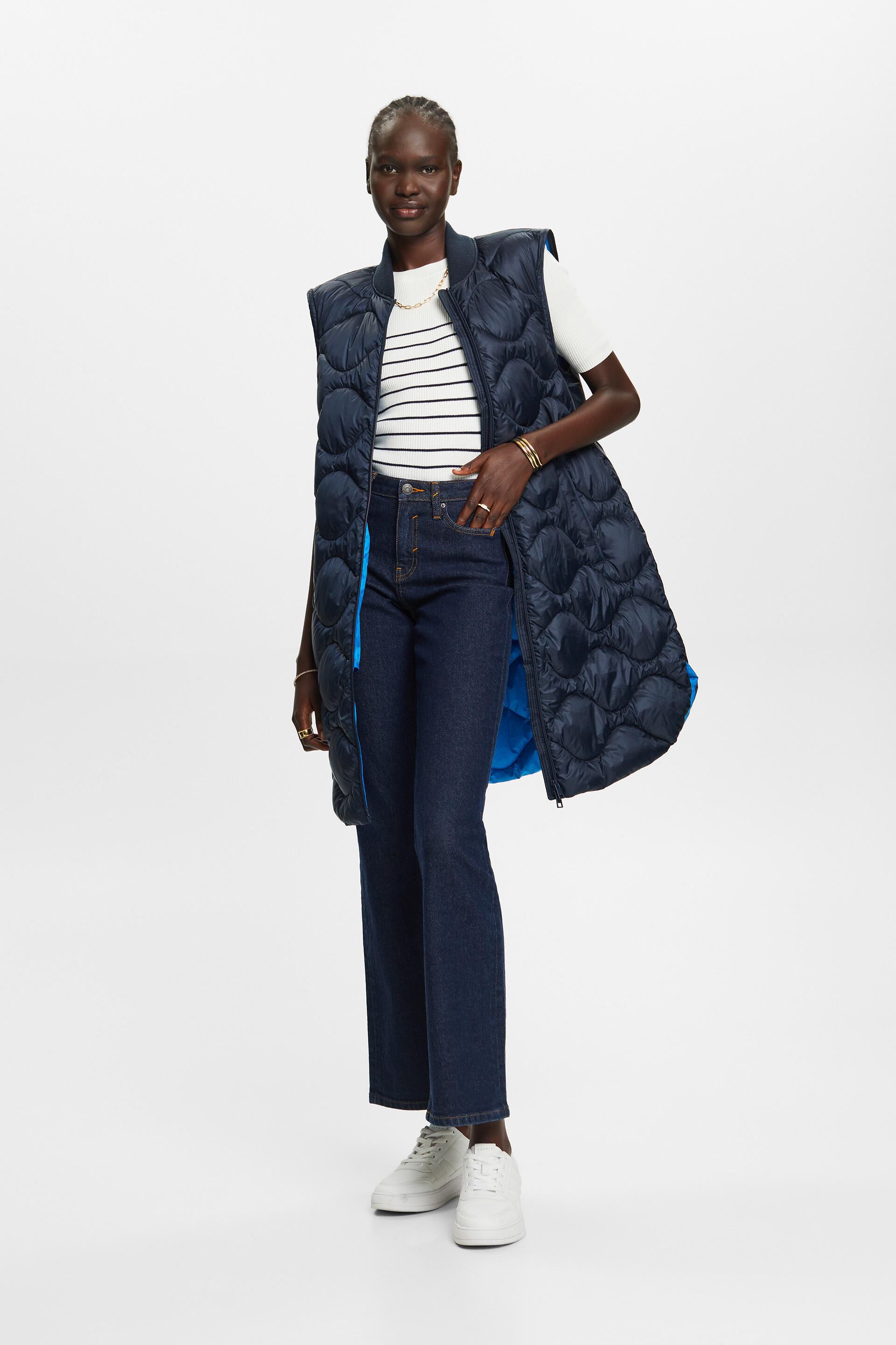 Recyclé le manteau matelassé transformable