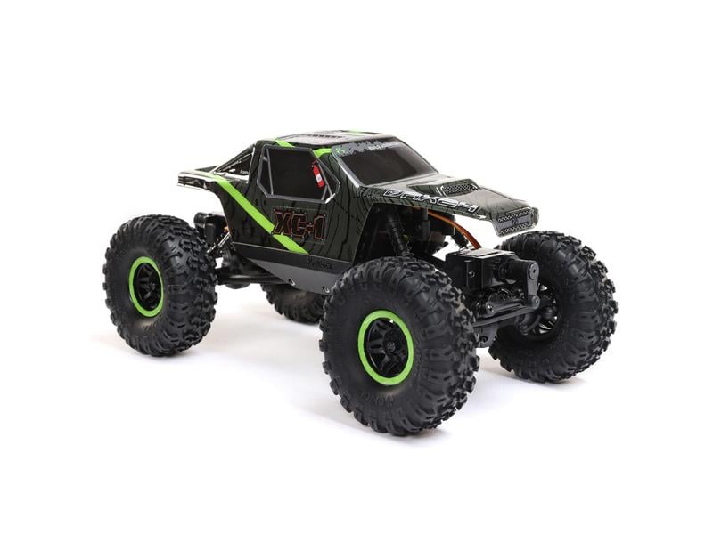 Axial Rock Crawler AX24 XC-1 4WS, Grün, RTR, 1:24 Mini Crawler mit Allrad Lenkung