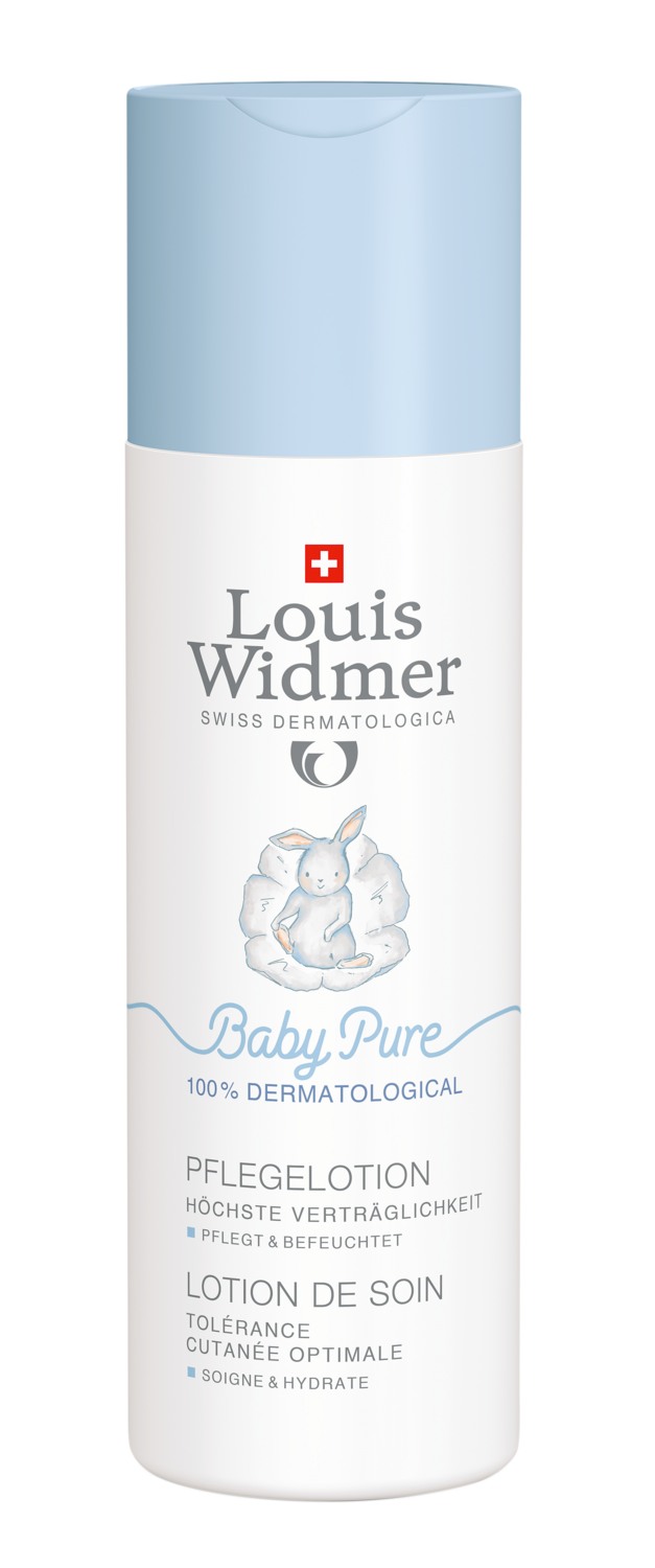 LOUIS WIDMER BabyPure Pflegelotion Lot ohne Parfum 200 ml