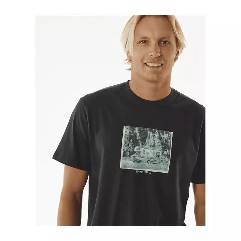 Teeshirt RIPCURL Search Trip Tee Washed Black M