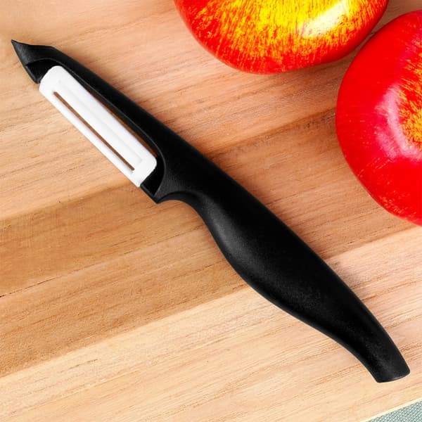 Keramisk frukt- og grønnsaksskreller vertikal 19 cm