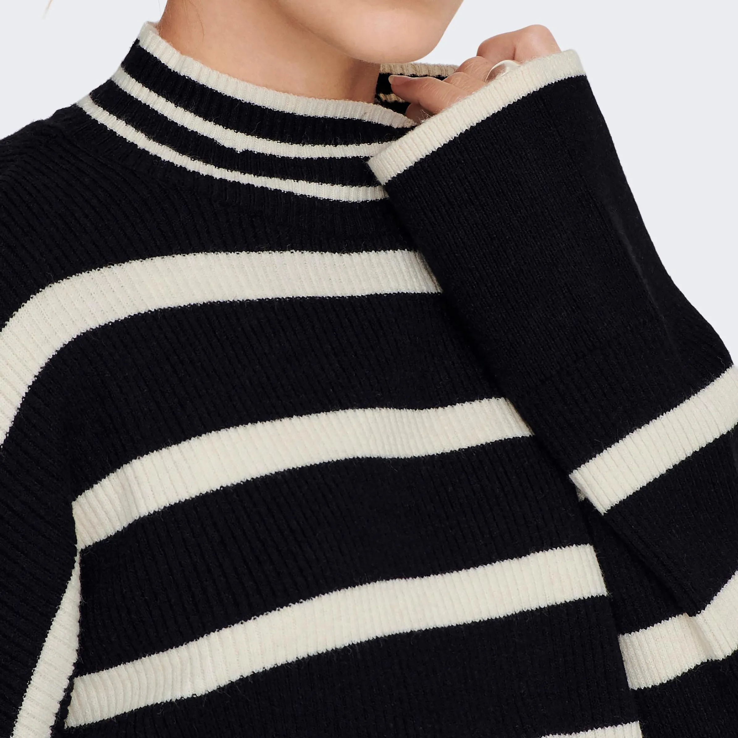 Only ONLIBI L/S HIGHNECK P Strickpullover