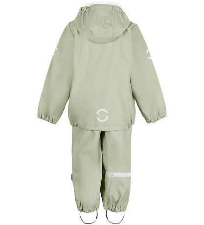 Mikk-Line Regnt?j m. Seler - PU - Recycled - Desert Sage