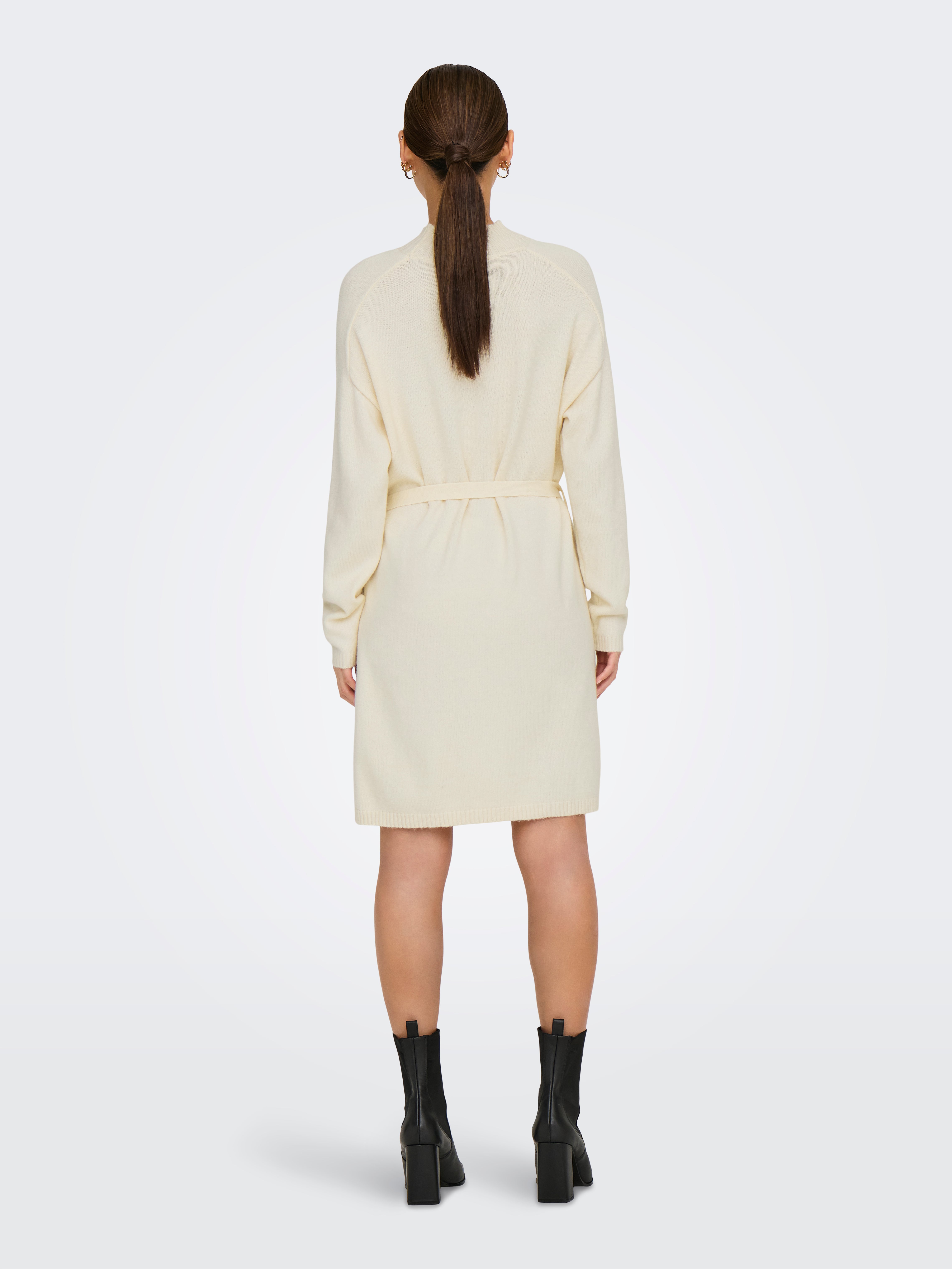ONLLEVA Langes Kleid Whitecap Gray