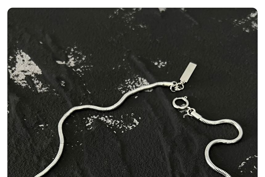 PANGU - Ketting met slangenhalsketting / armband