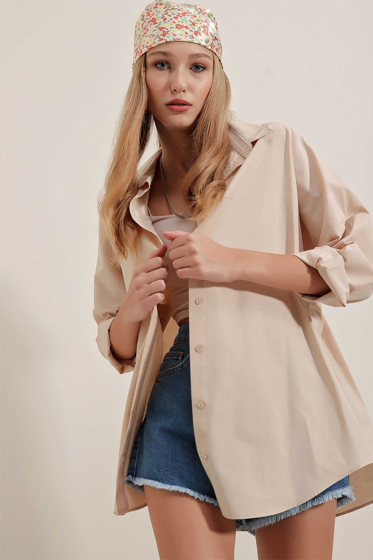 MT Clothes P-CHEM_OVER - Chemise OVERSIZE