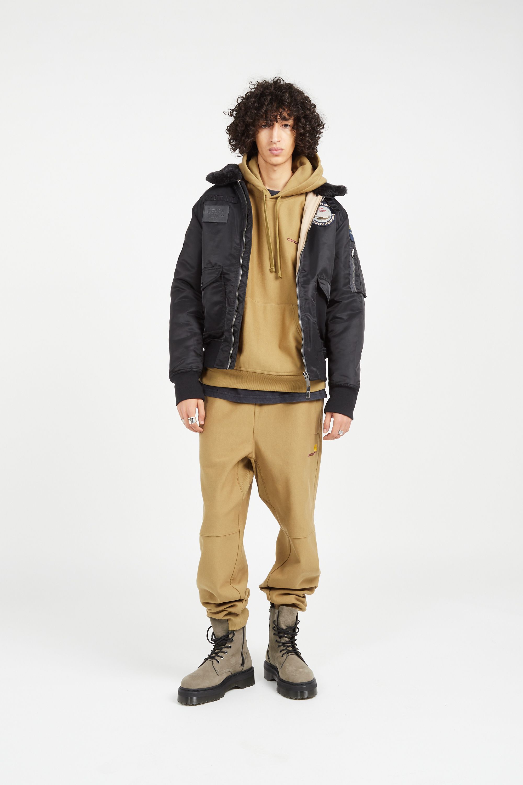 SCHOTT Blouson OHARAVINTRS Noir