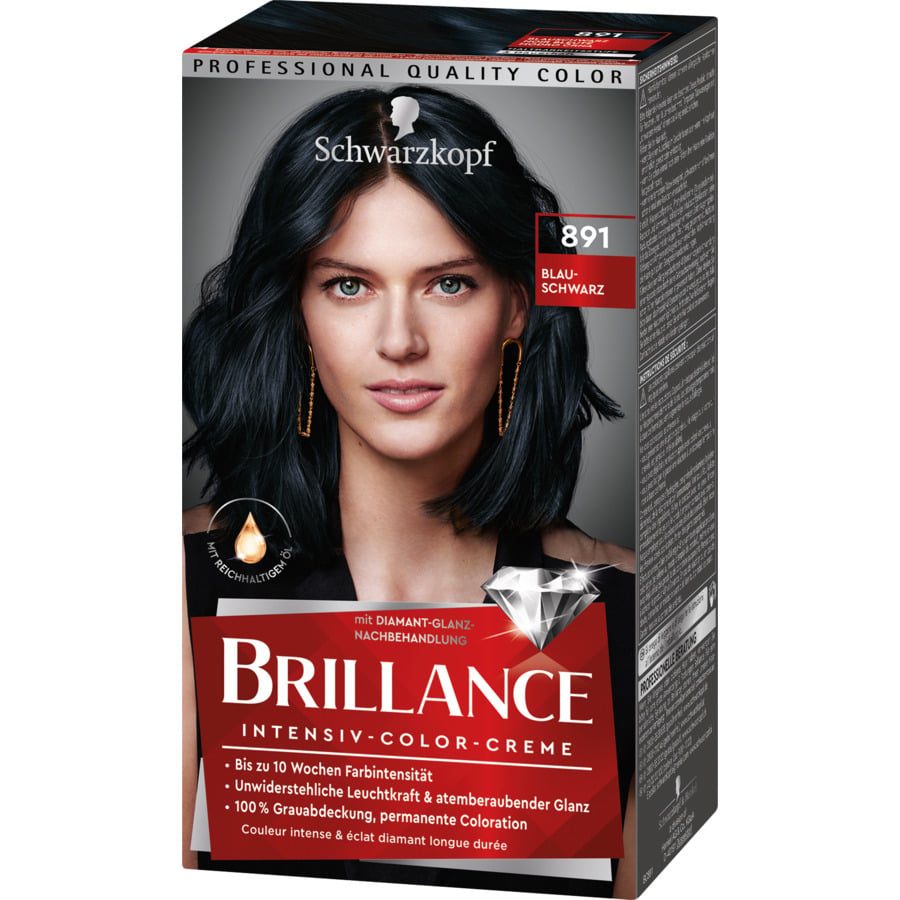 Schwarzkopf Brillance Intensiv-Color-Creme Violette Wildseide 859
