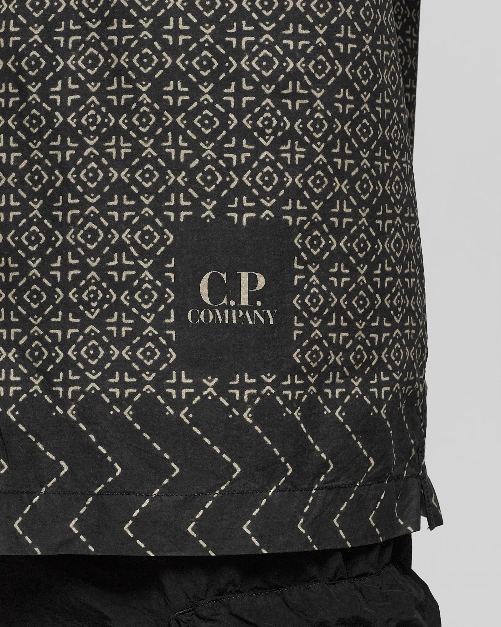C.P. Company POPELINE ALL OVER BAJA PRINT SHIRTS - SHORT SLEEVE