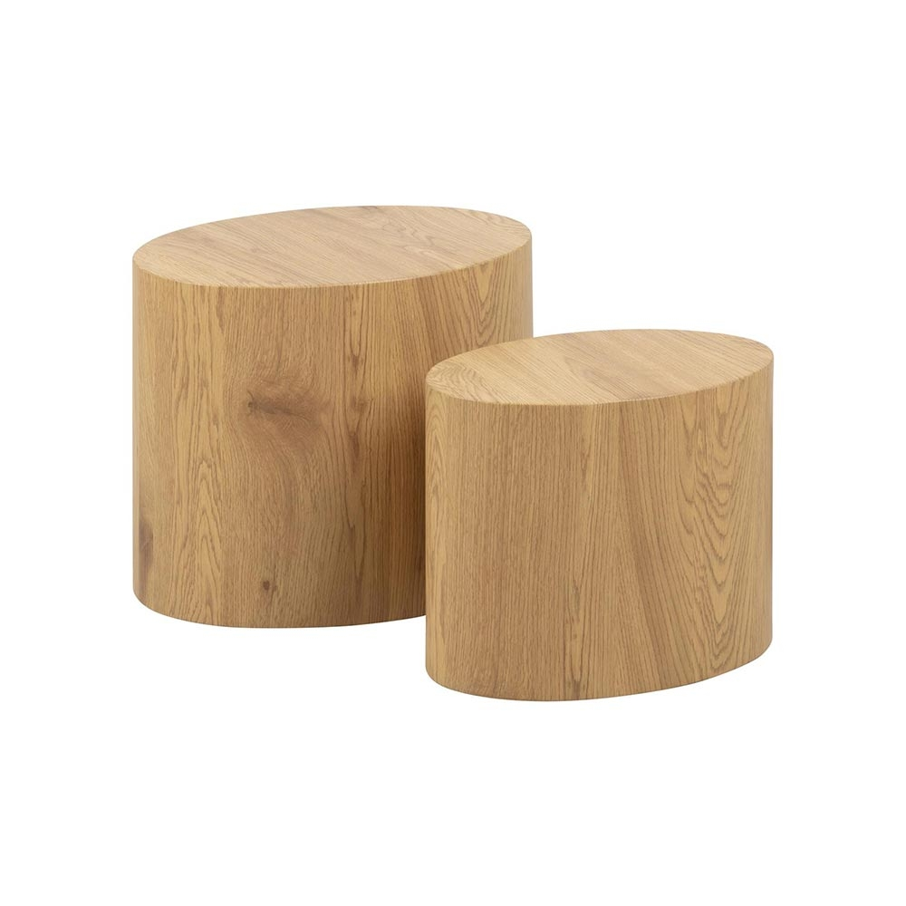 Salontafel Rosanne - set van 2 Naturel