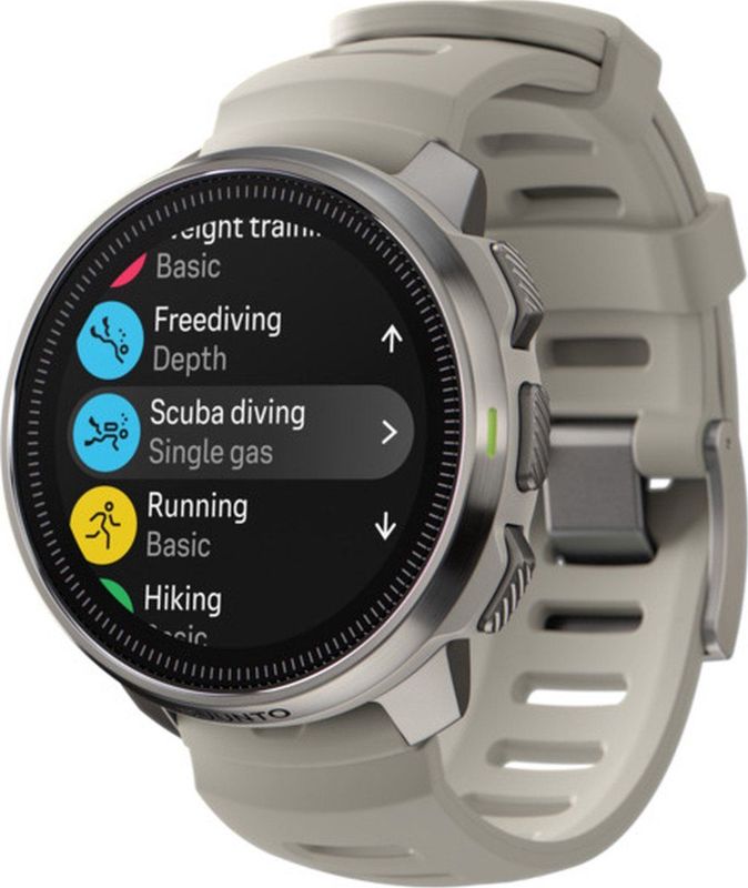 Suunto - Ocean Duikcomputer - Sand - Multifunctioneel - GPS Sporthorloge