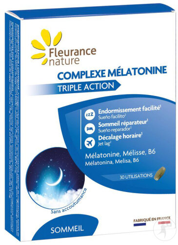 Fleurance Nature Complexe Mélatonine 30 Comprimés
