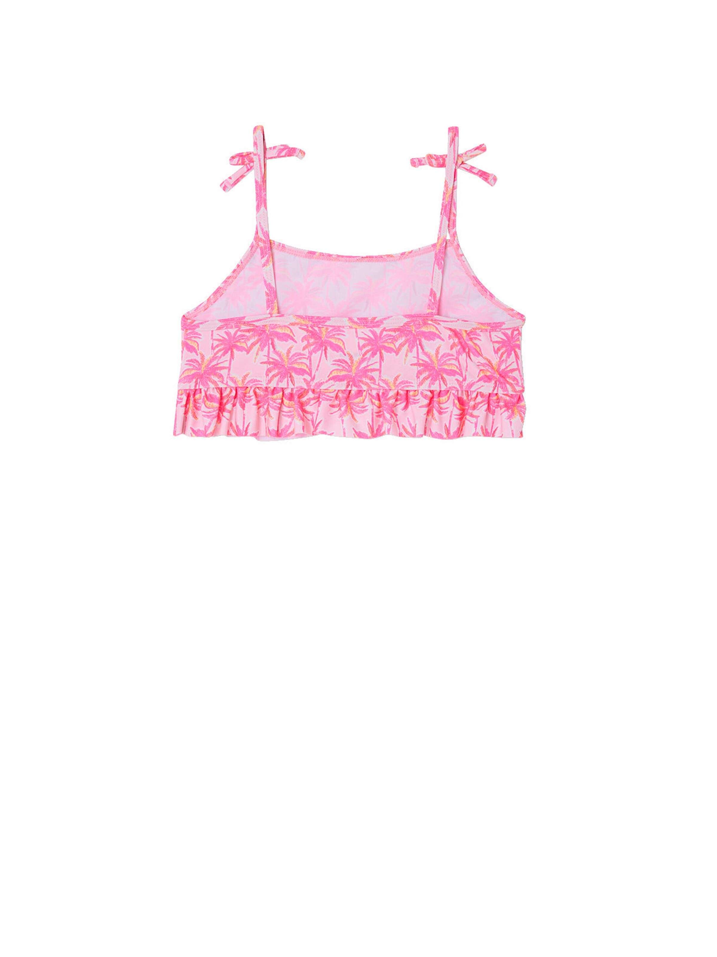 Vertbaudet Mädchen Bikini mit Schleifen rosa