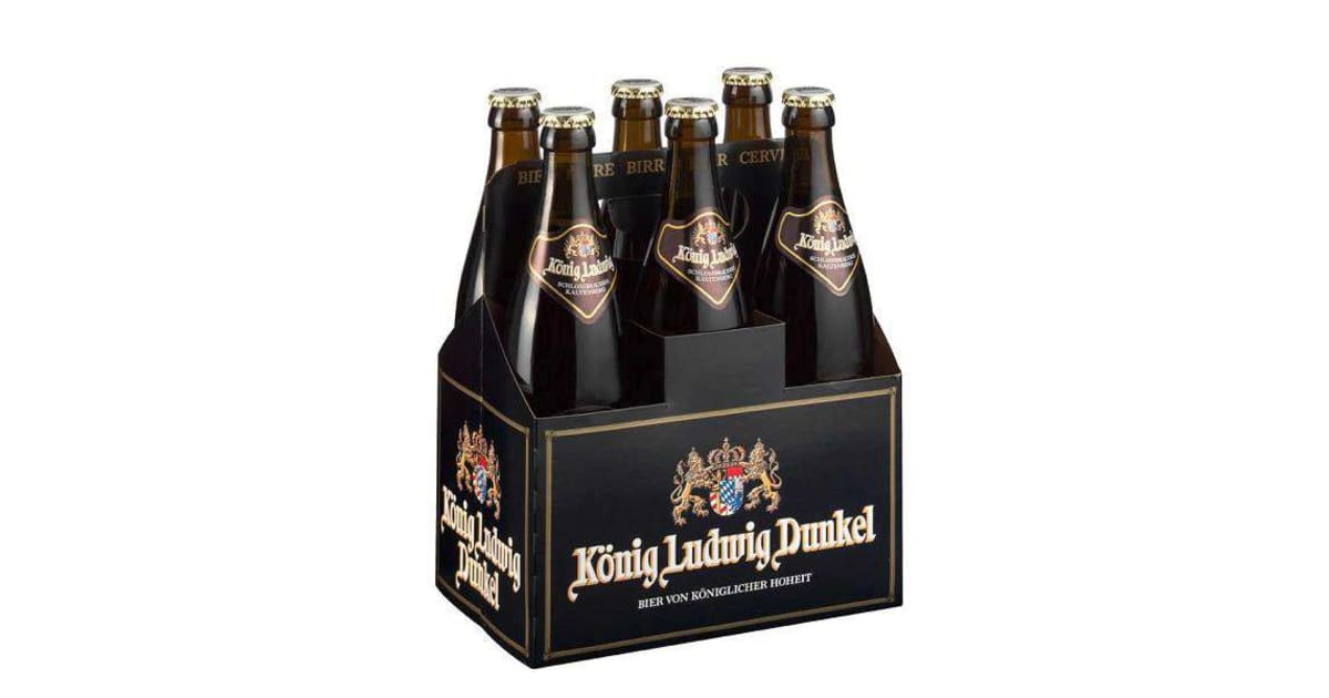 KALTENBERG 3,8 König Ludwig Dunkel Tray 6x 0,5 Liter (Mehrweg)