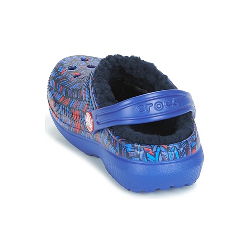 Crocs - CLASSIC LINED GRAPHIC CLOG K - Bleu