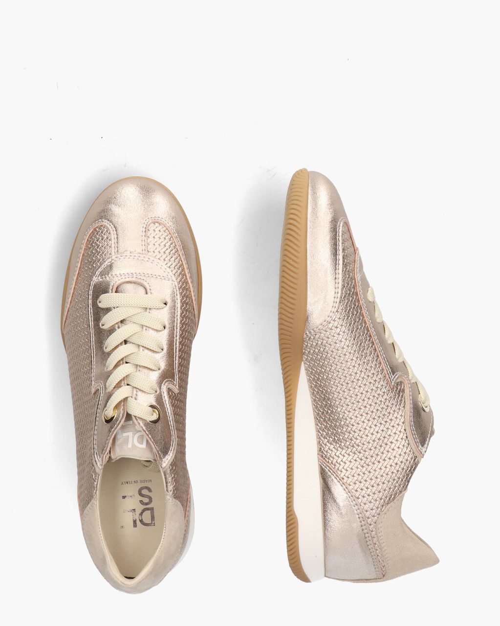 DLSport 6256 Goud Damessneakers