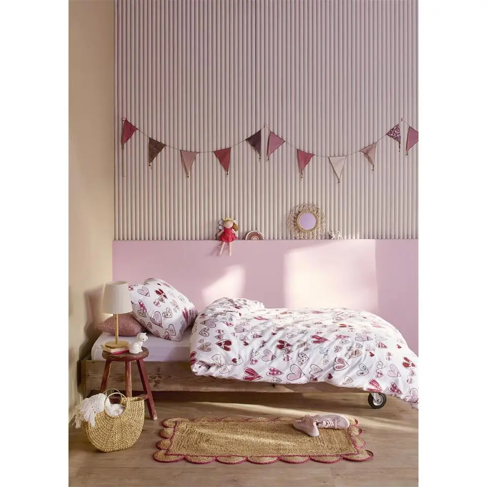 Beddinghouse Kids Sweethearts dekbedovertrek - 100x135 - Multi