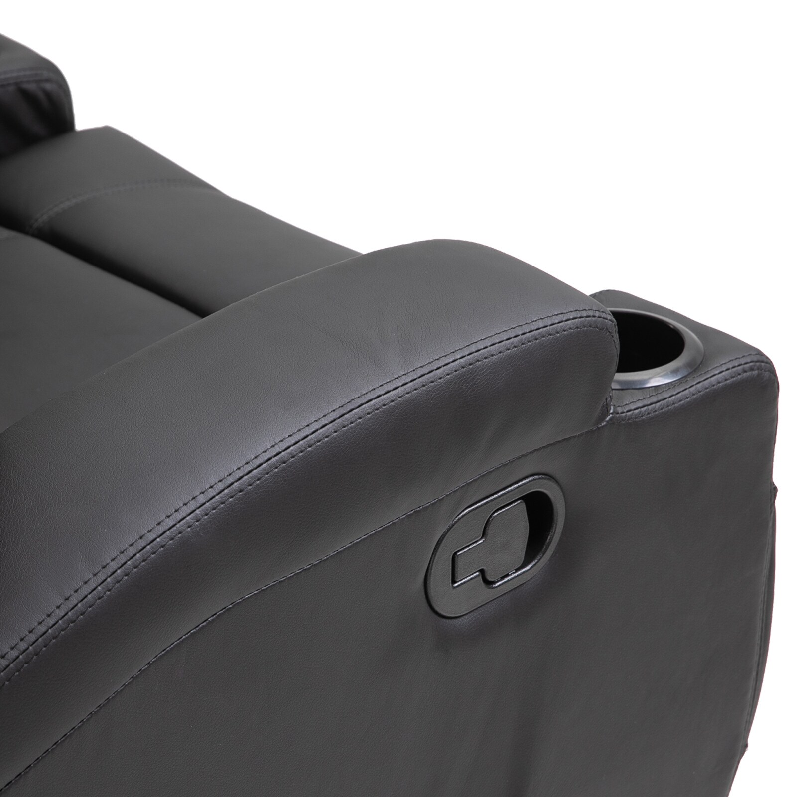 HOMCOM Massagesessel mit Liegefunktion 84 x 92 x 109 cm (BxTxH)