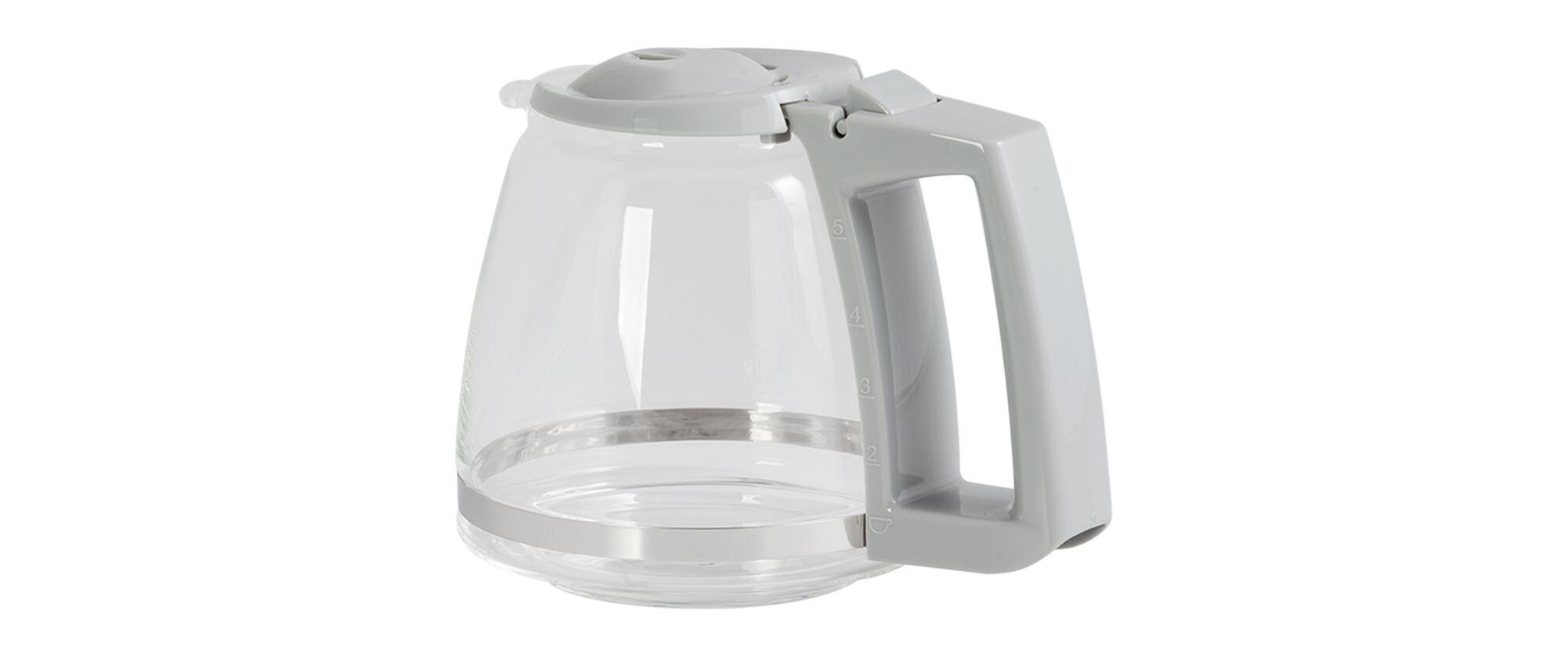 Kaffeekanne Single 5 0.65 l, HellgrauErsatzglaskanne aus Glas