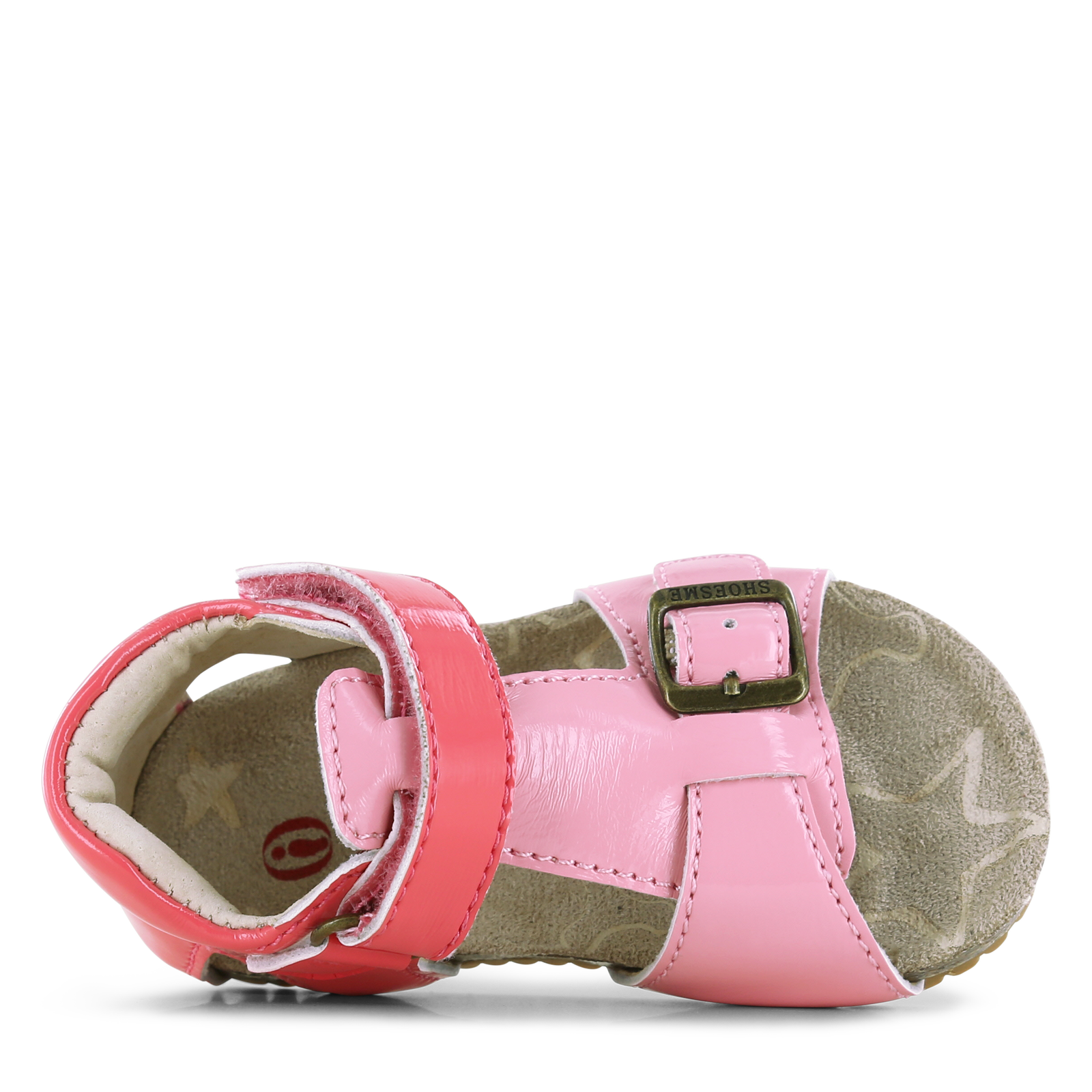 Shoesme glänzende rosa Sandale