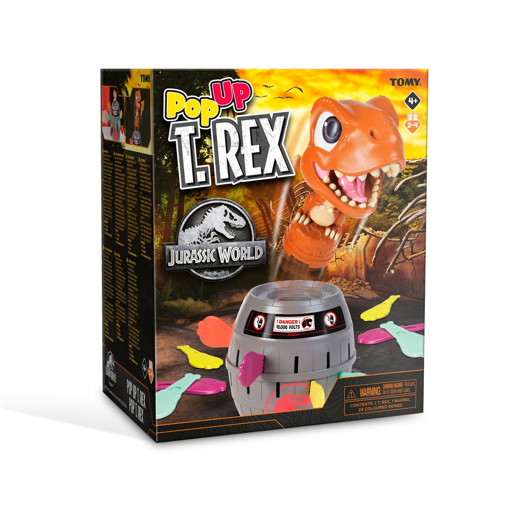 TOMY Jurassic World Pop-Up T-Rex