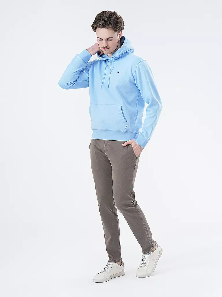 TOMMY JEANS Kapuzensweater - Hoodie  hellblau
