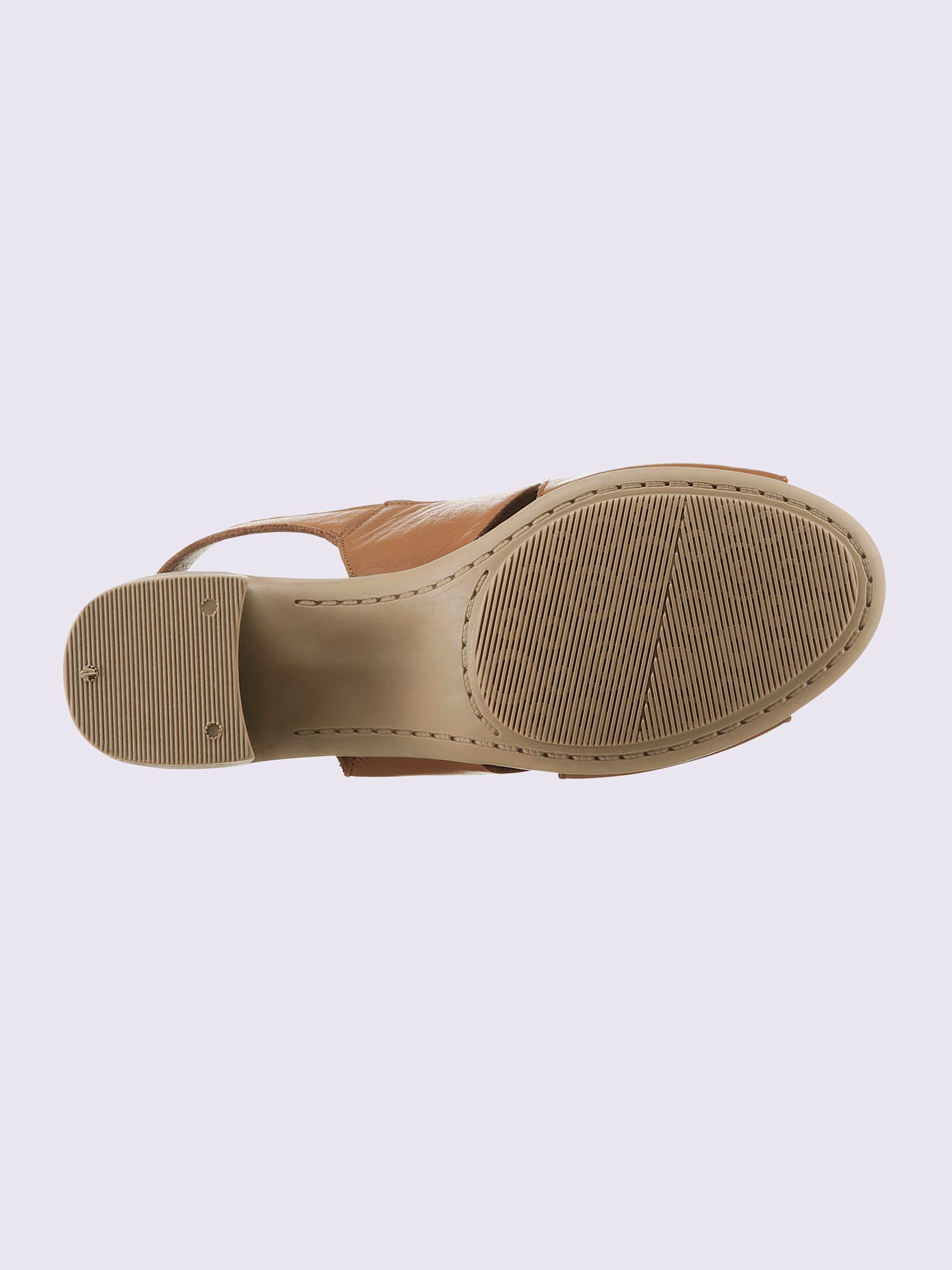 Sandales cuir nappa de vache
