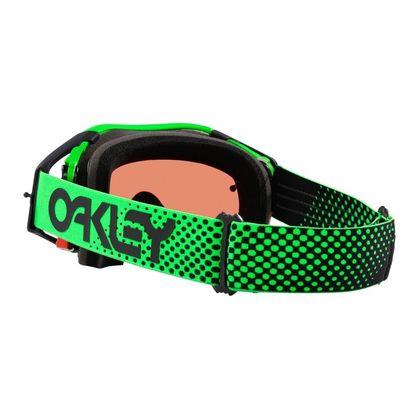 Masque cross Oakley AIRBRAKE MX MOTO GREEN B1B ECRAN IRRIDIUM 2024 - Vert / Vert