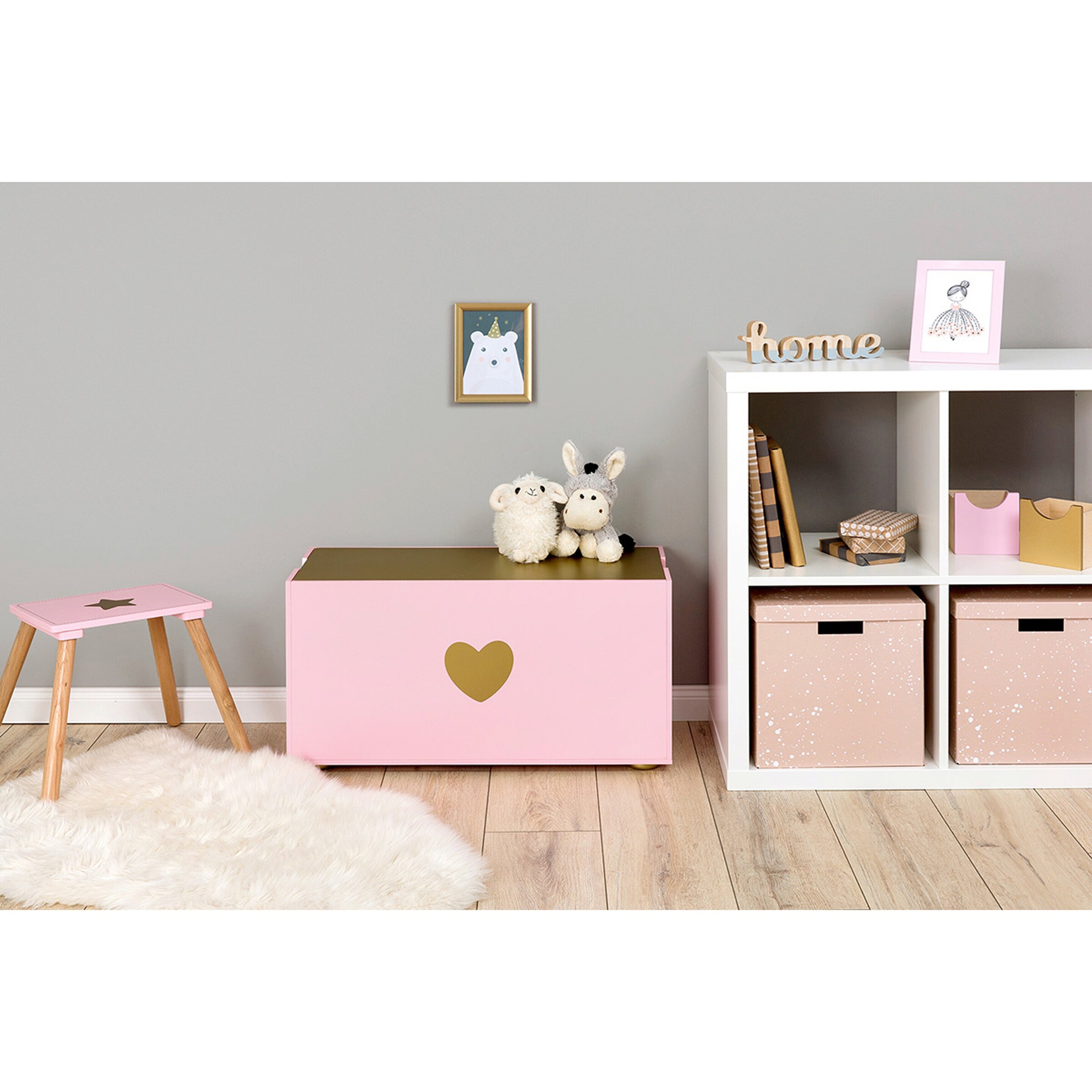 MUSTERKIND Truhe Tilia rose/gold