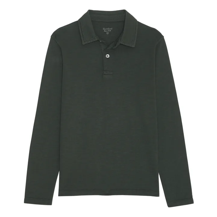 Hartford Polo Coton | Vert kaki