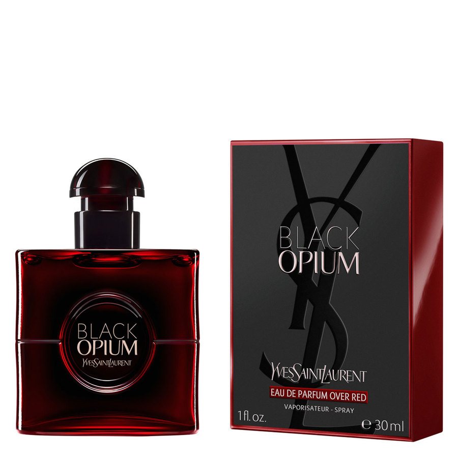 Yves Saint Laurent Black Opium Eau De Parfum Over Red 30ml