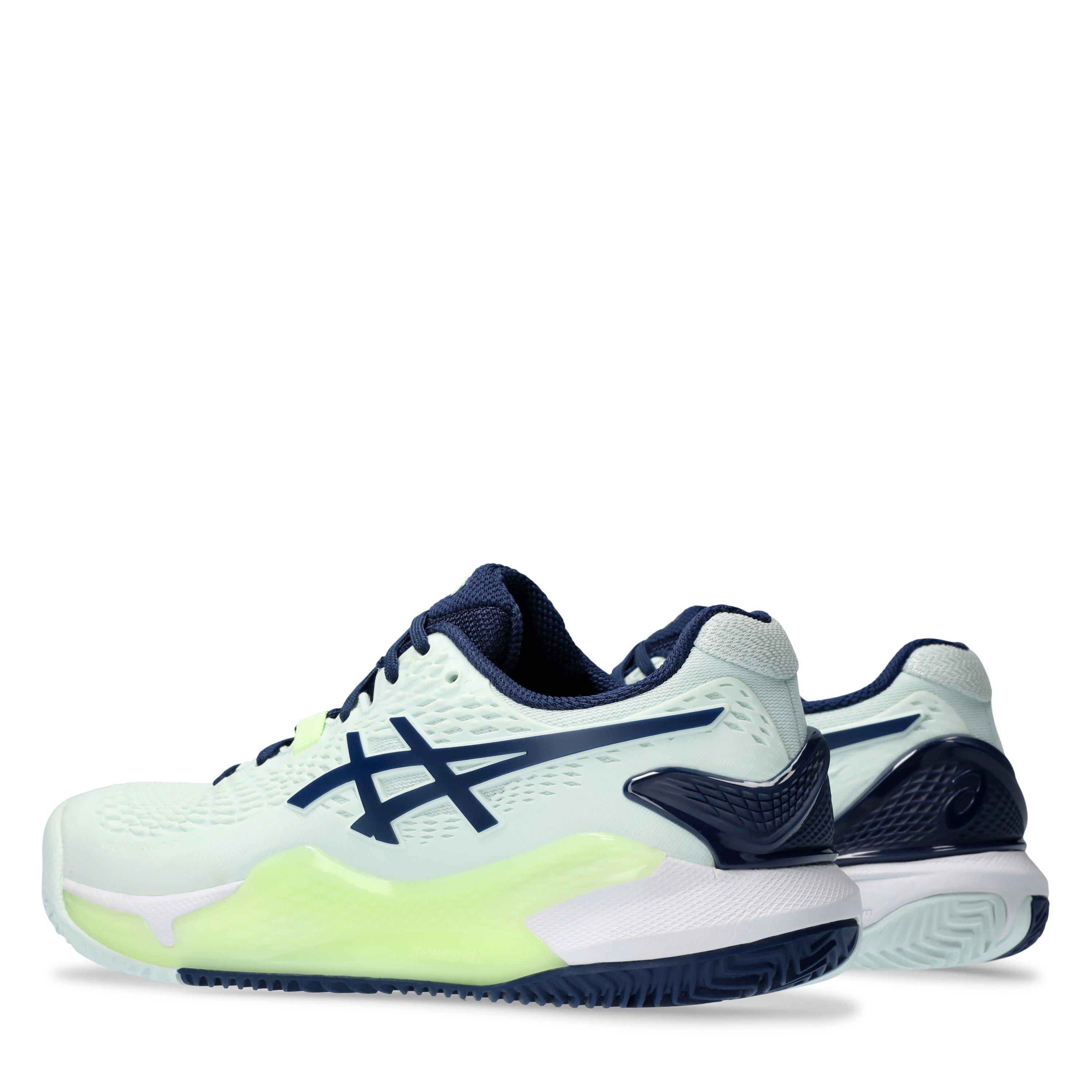 Asics Gel Resolution 9 Clay Womens Tennis Shoes
