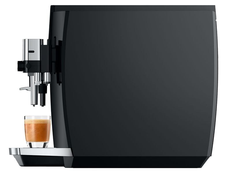 JURA Kaffeevollautomat E8 Piano Black (SC) Zwei-Tassen-Vollautomat für eine Vielzahl von Kaffeegetränken