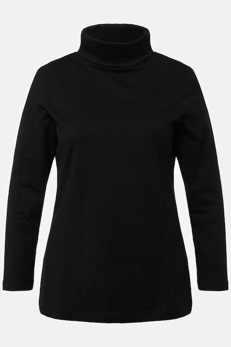 Shirt, Rollkragen, Slim, Langarm