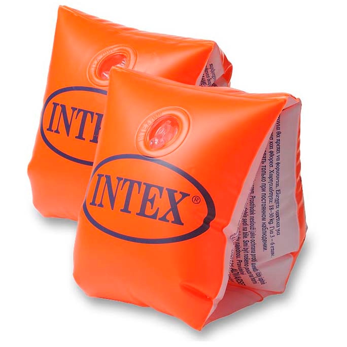 Intex kinder zwembandjes 3-6 jaar oranje