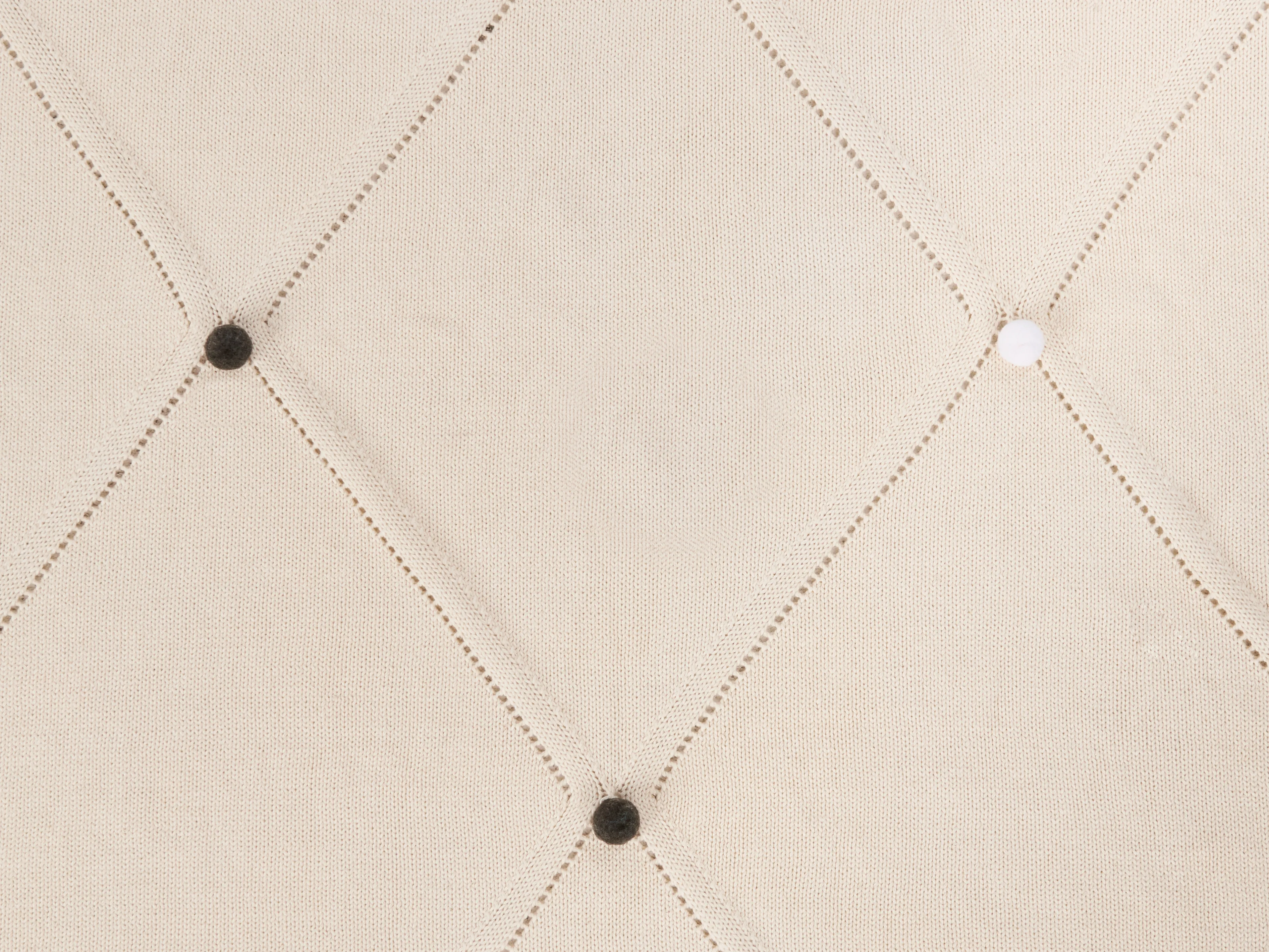 Plaid GAIDAR Katoen 130 x 170 cm Beige