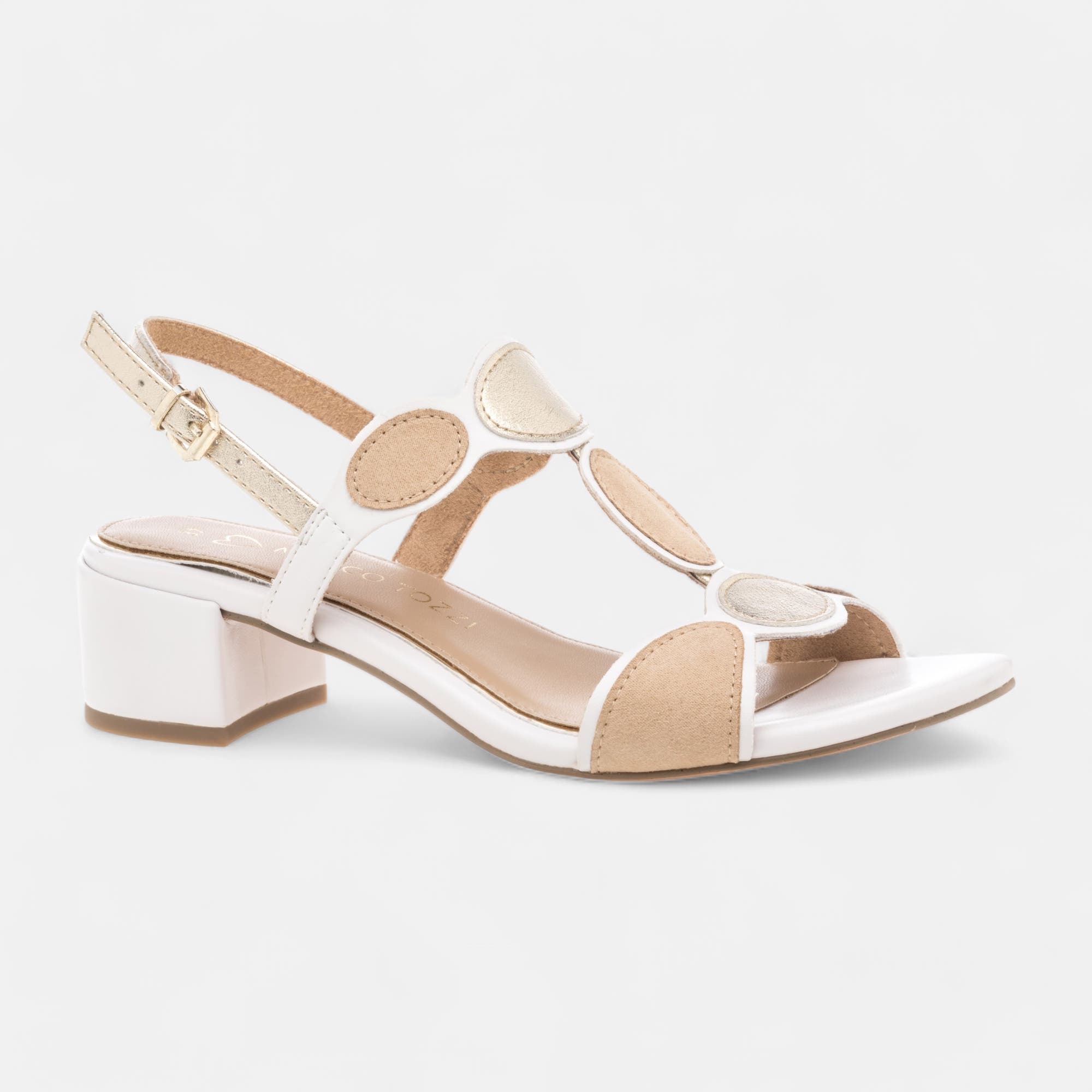 Nu-pieds Femme blanc