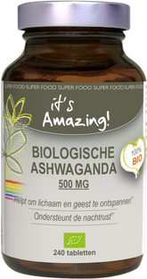 Its Amazing It's Amazing Biologische Ashwaganda 500mg Tabletten 240TB