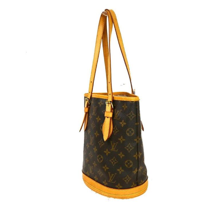 Louis Vuitton Vintage Louis Vuitton Bucket Bag Brown