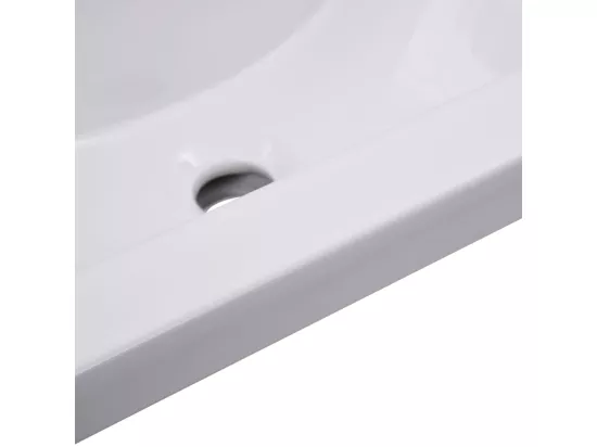 Lavabo salle de bain blanche 61 x 39.5 x 18.5 cm 02_0002643